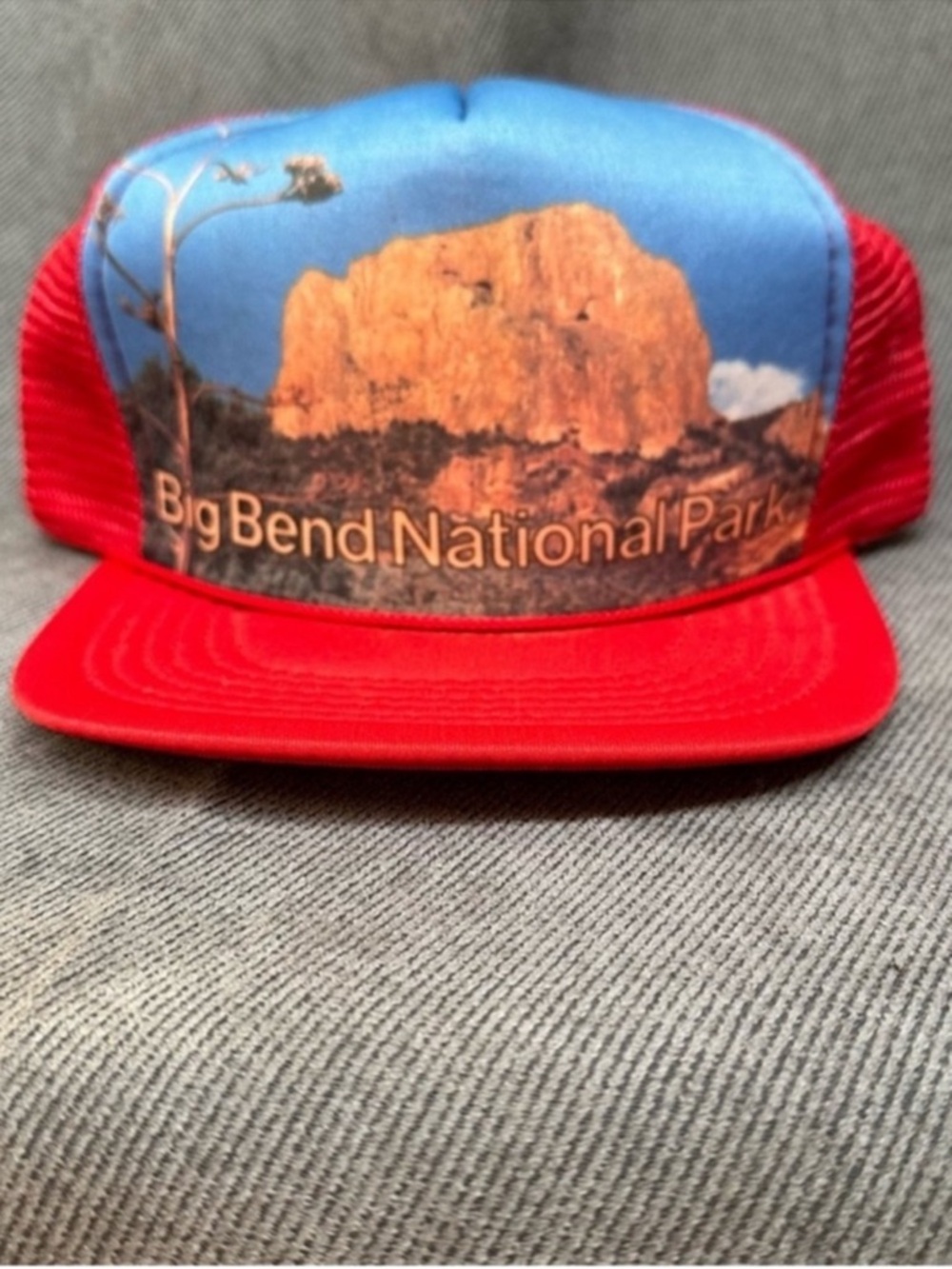 Vintage Big Bend National Park Mesh Trucker Hat Snapback Hat